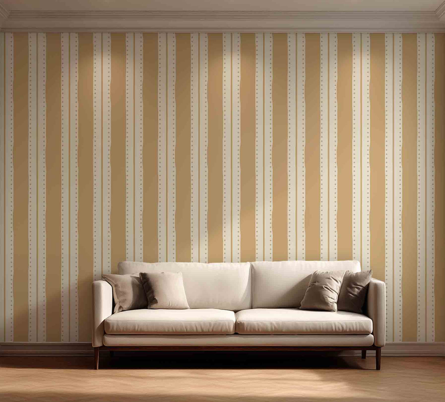ochre weaves on wallpaper (nrv 615)