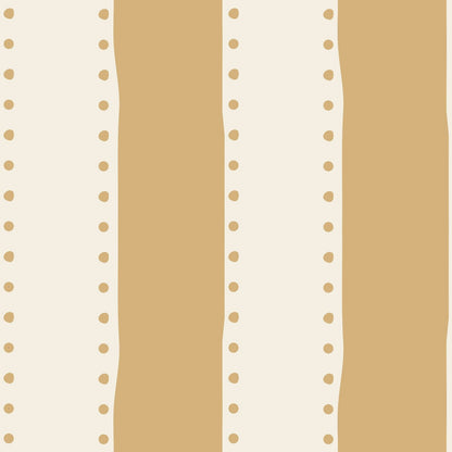 Ochre Weaves on Wallpaper (NRV 615)