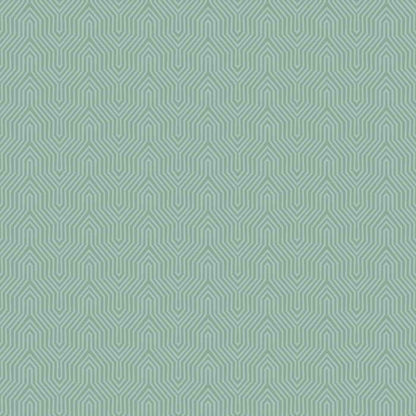 Art Deco Geometric: Sage & Seafoam (NRV 617)