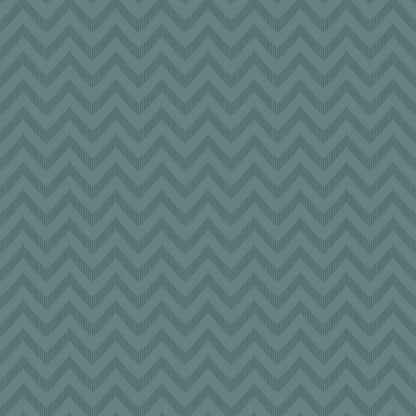 Deep Teal Herringbone Chevron (NRV 618)