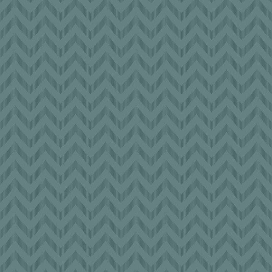 Deep Teal Herringbone Chevron (NRV 618)