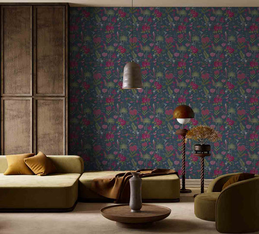 Floral Galore Cobalt (NRV 634)