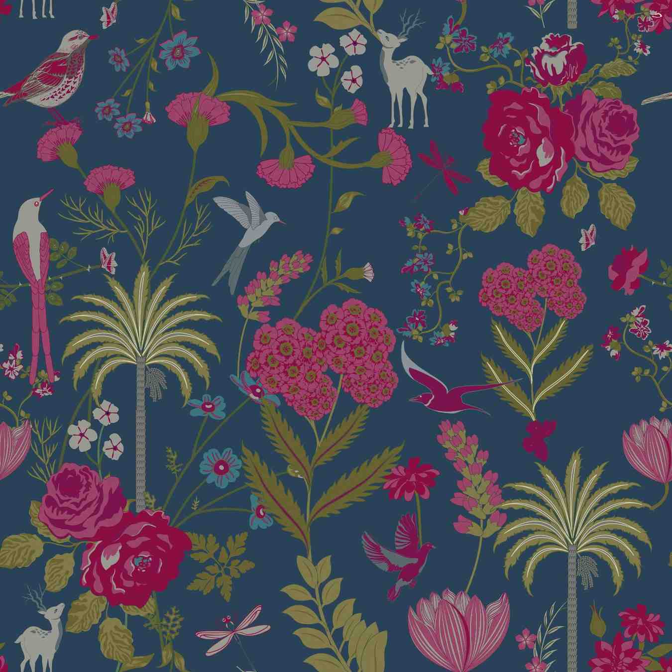 floral galore cobalt (nrv 634)