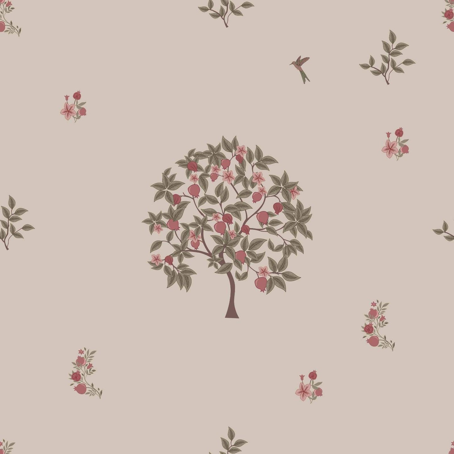 sandy pome & prinia wallpaper (nrv 638)