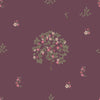 Merlot Pome and Prinia Wallpaper (NRV 643)
