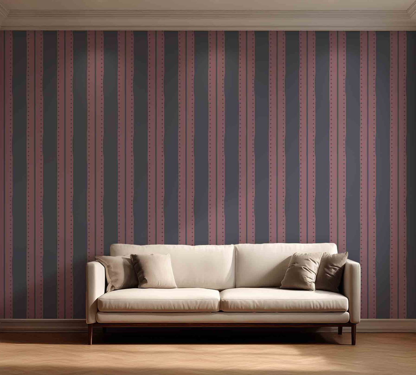blueberry weaves on wallpaper (nrv 651)