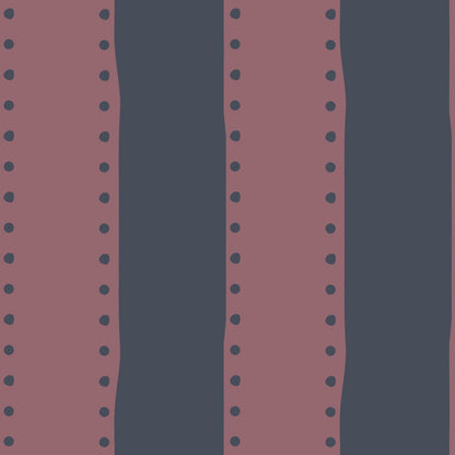 Blueberry Weaves on Wallpaper (NRV 651)