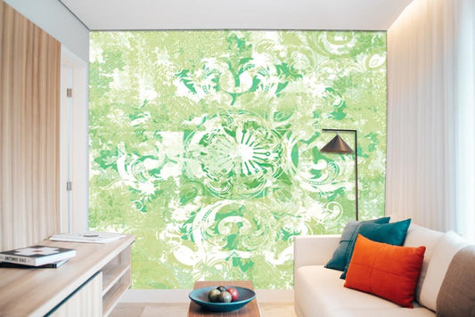Sage Damask Grunge ( ORI 109 )