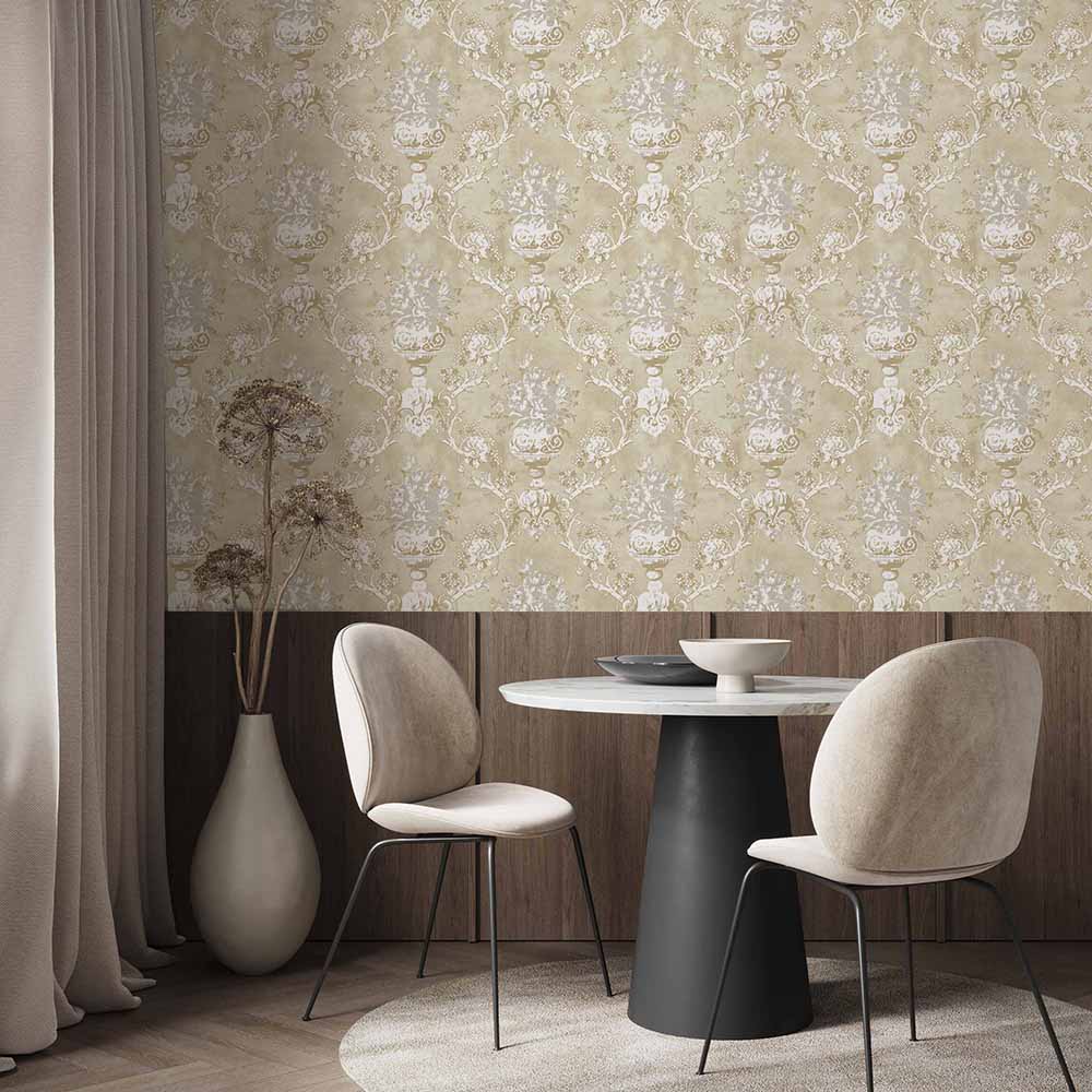 damasse(beige) (par 110)