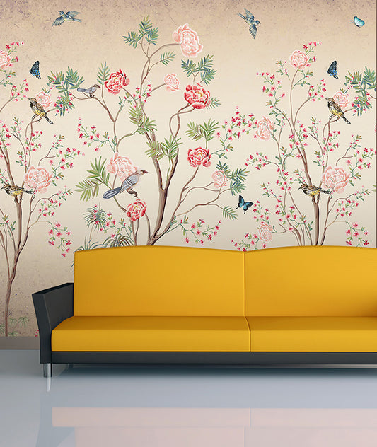 Vintage Floral Aviary (PRD 124)