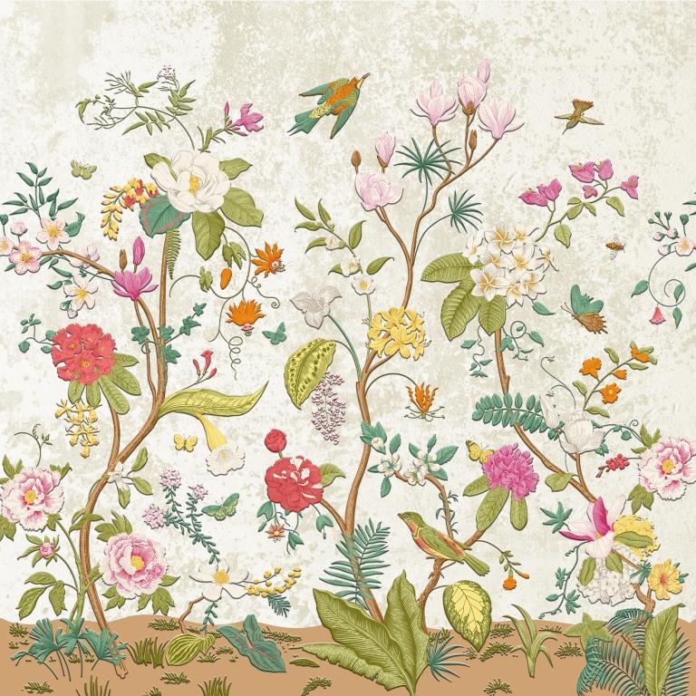 chinoiserie garden birds (prd 125)