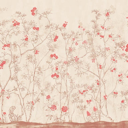 Rustic Red Blossom Forest (PRD 126)