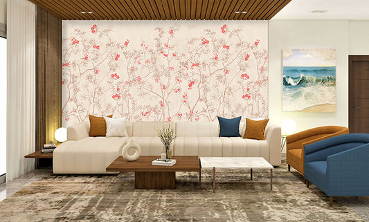 Rustic Red Blossom Forest (PRD 126)