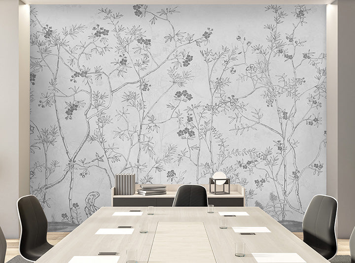 monochrome chinoiserie forest (prd 127)