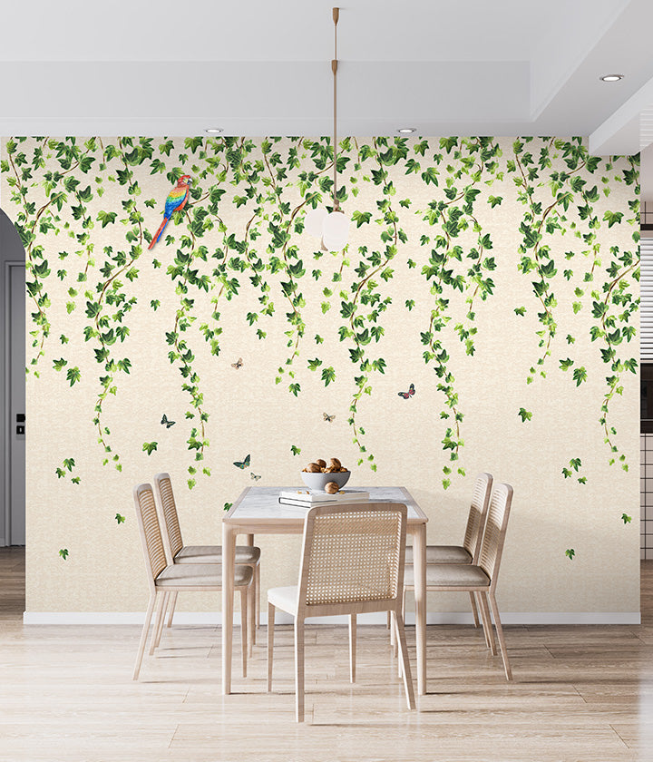 cascading ivy & macaw (prd 129)