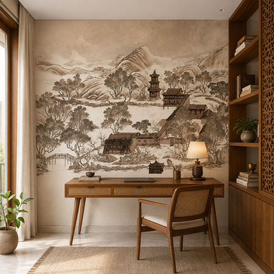 Traditional Asian Landscape (PRD 132)