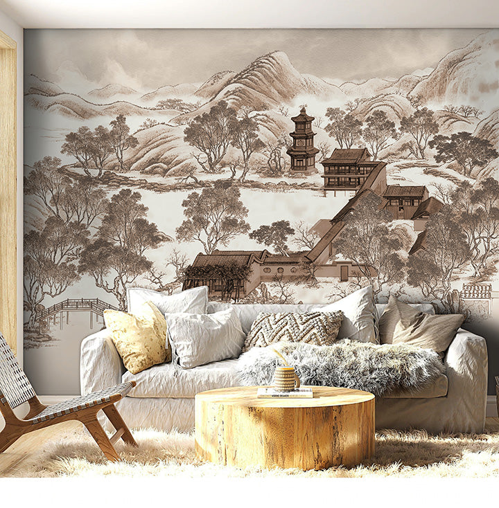 traditional asian landscape (prd 132)