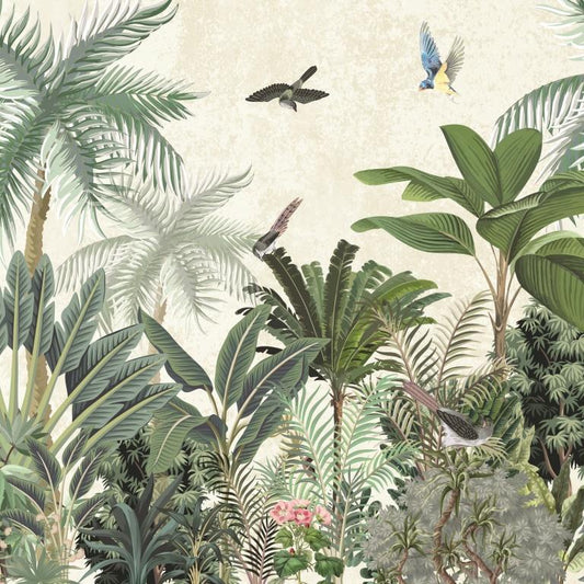 Tropical Birds and Palms (PRD 139)