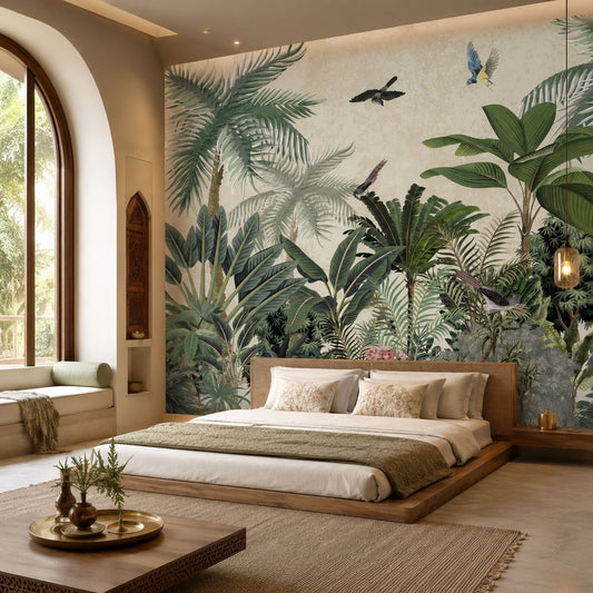 Tropical Birds and Palms (PRD 139)