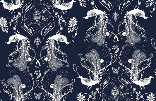 Arabic Jannat(Navy Blue) (PS 124)