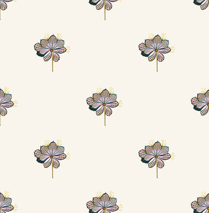 Botanical Garden(Cream,Dusty Rose) (PS 135)