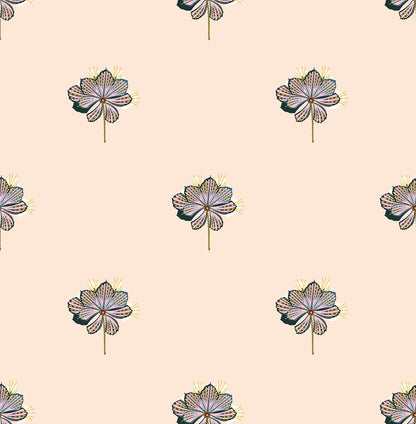 Botanical Garden(Pale Peach,Dusty Rose) (PS 137)