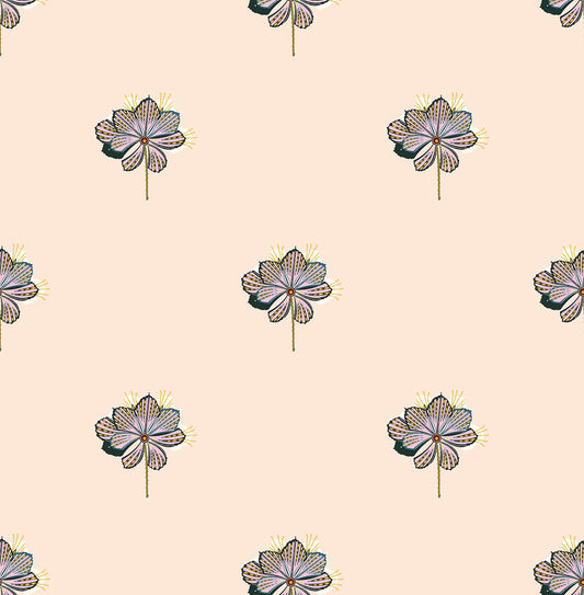 Botanical Garden(Pale Peach,Dusty Rose) (PS 137)
