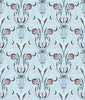 Art Deco(Powder Blue,Muted Pink) (PS 147)