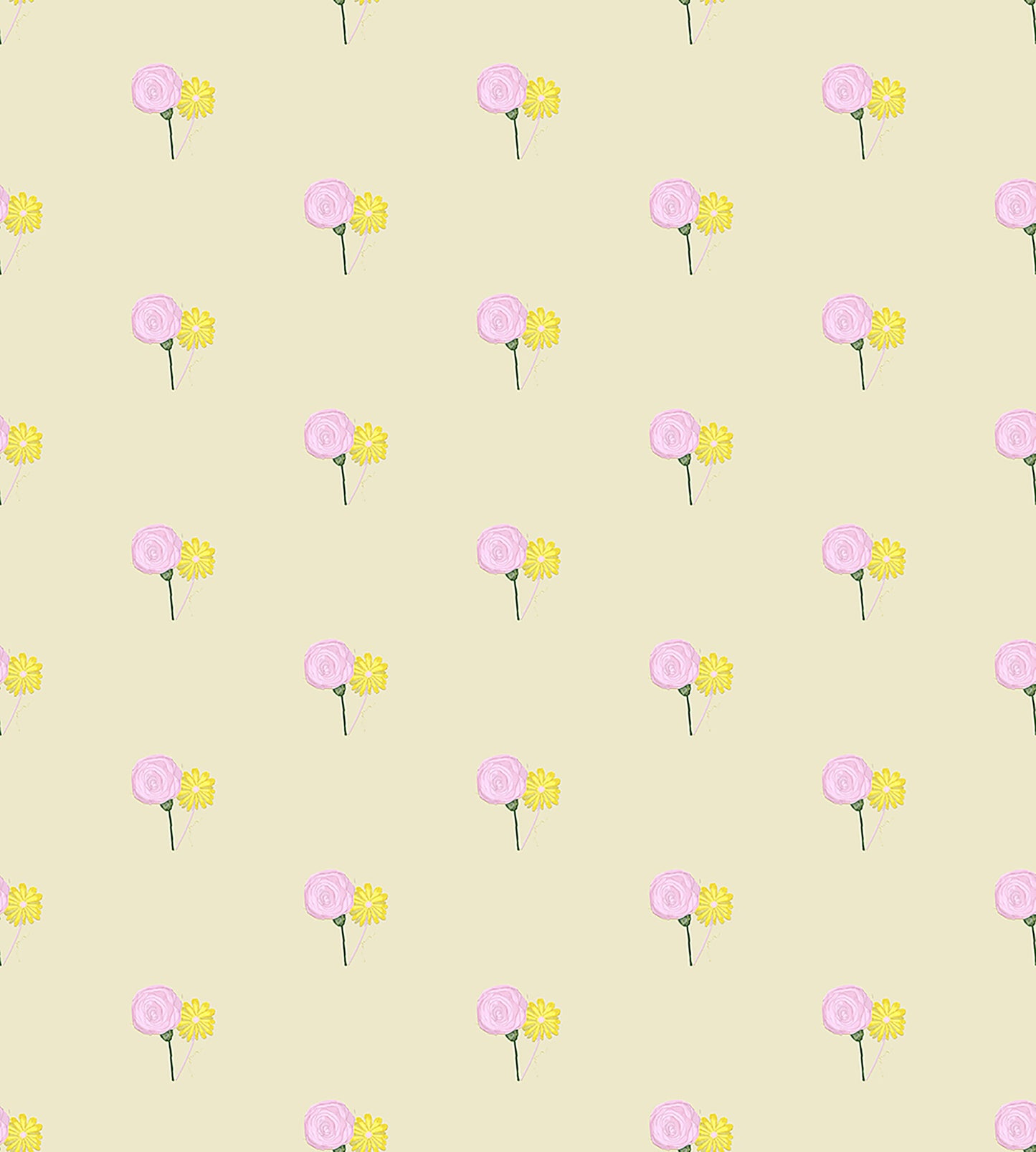 bee garden(pale yellow-beige) (ps 214)