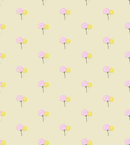 Bee Garden(Pale Yellow-Beige) (PS 214)