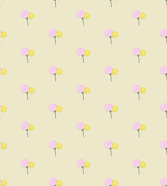 Bee Garden(Pale Yellow-Beige) (PS 214)