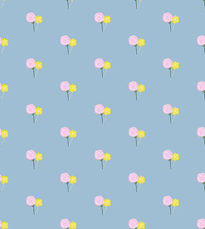 Bee Garden(Powder Blue) (PS 218)