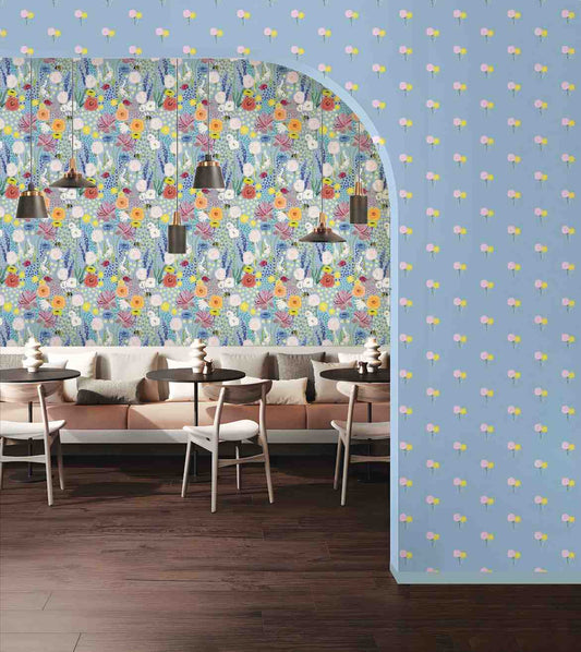 Bee Garden(Powder Blue) (PS 218)