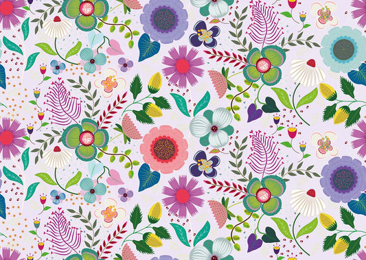 Floral Spring Garden(lavender) (PS 227)