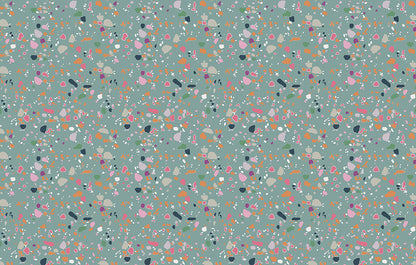 Terrazzo(navy,pink, salmon) (PS 233)