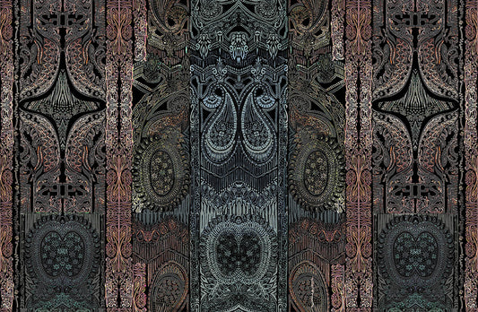 Monogram(charcoal black, slate gray) (PS 236)