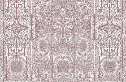 Monogram(grayish-pink) (PS 238)