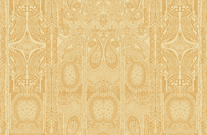 Monogram(gold, ochre, and cream) (PS 239)