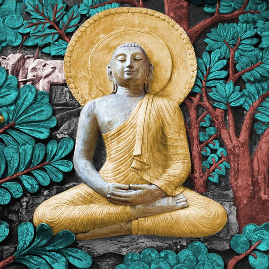 Enlightened Garden Buddha ( SPR 113 )