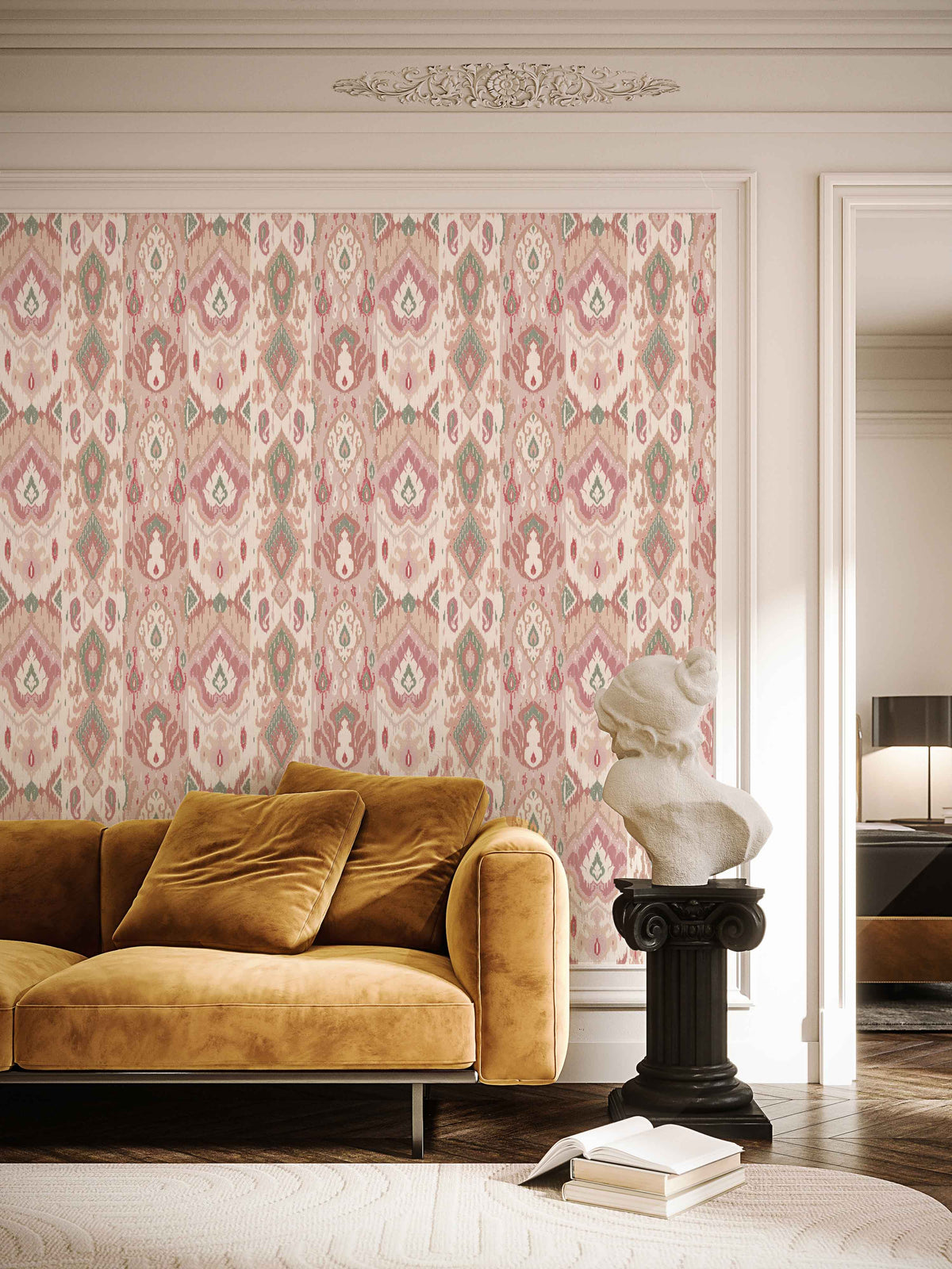ikat(pink) (vir 101)