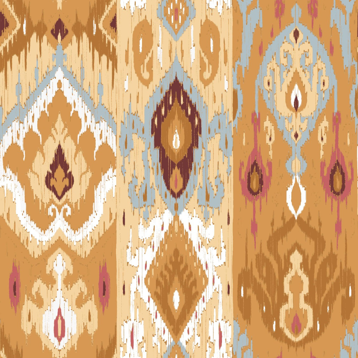 ikat (mustard blue) (vir 130)