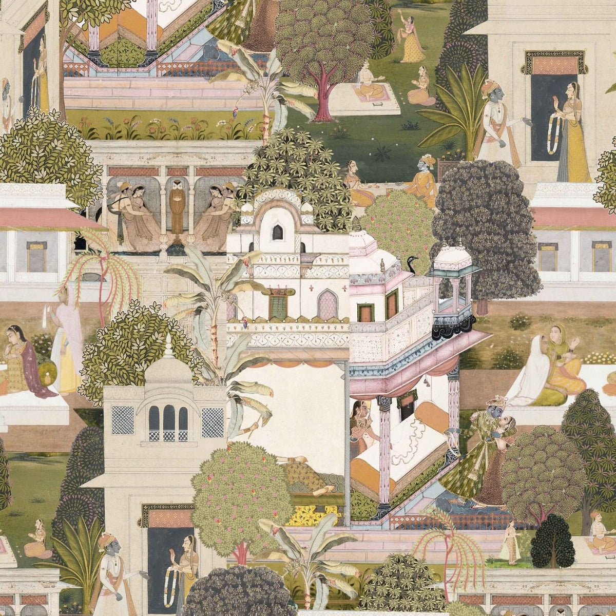 rang mahal(beige multicolor) (vir 140)