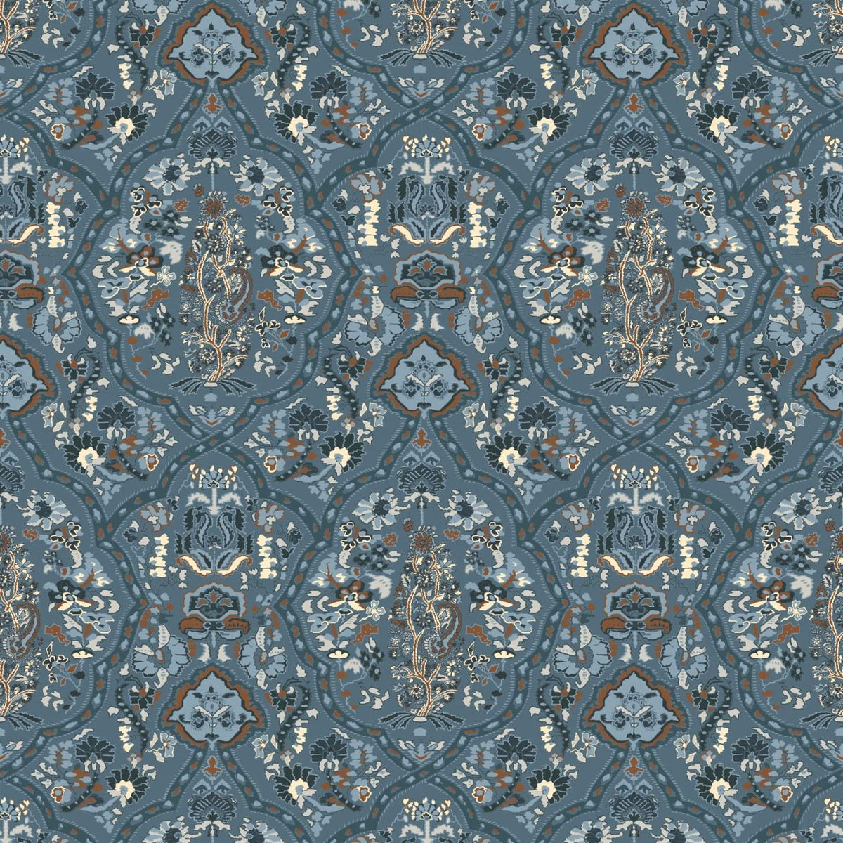 kashida(slate blue rust) (vir 171)