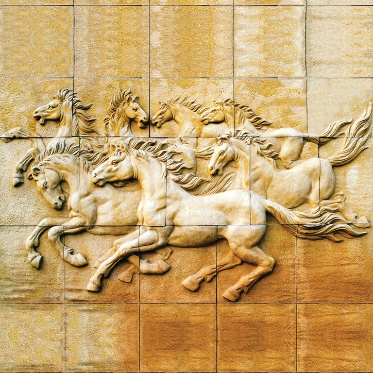 galloping seven horses ( wlf 103 )