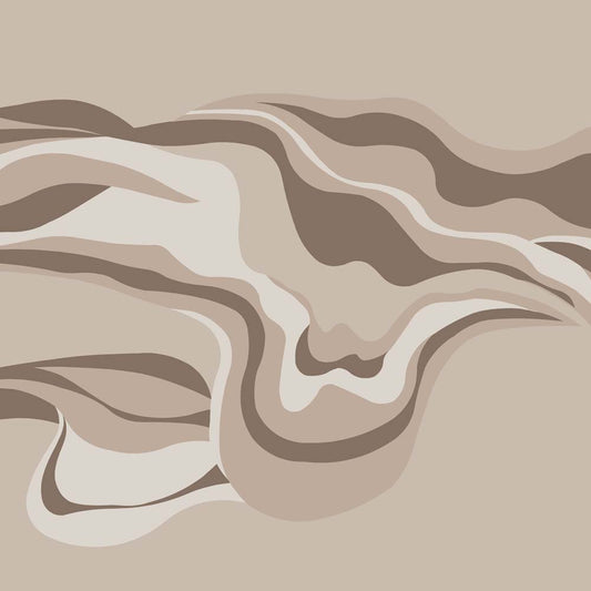 Sandstone Waves(Beige) ( ZHA 101 )