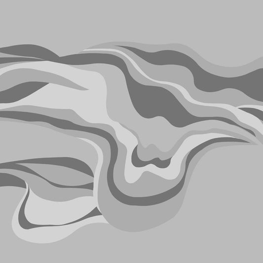 Sandstone Waves(Grey) ( ZHA 103 )