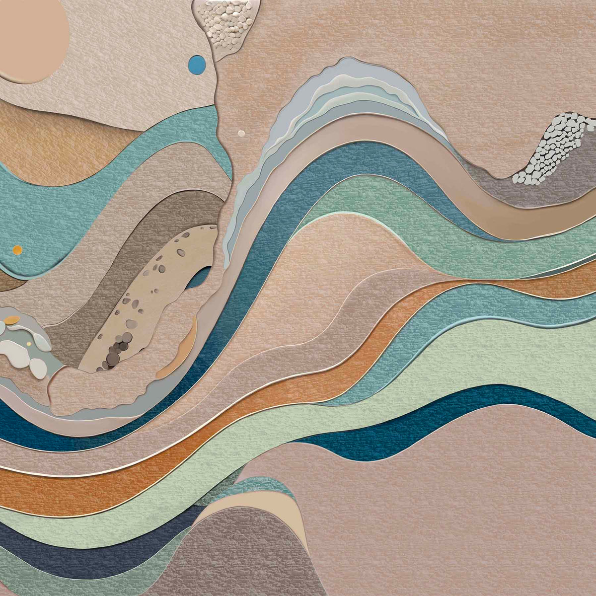 earth’s rhythm(sand) ( zha 110 )