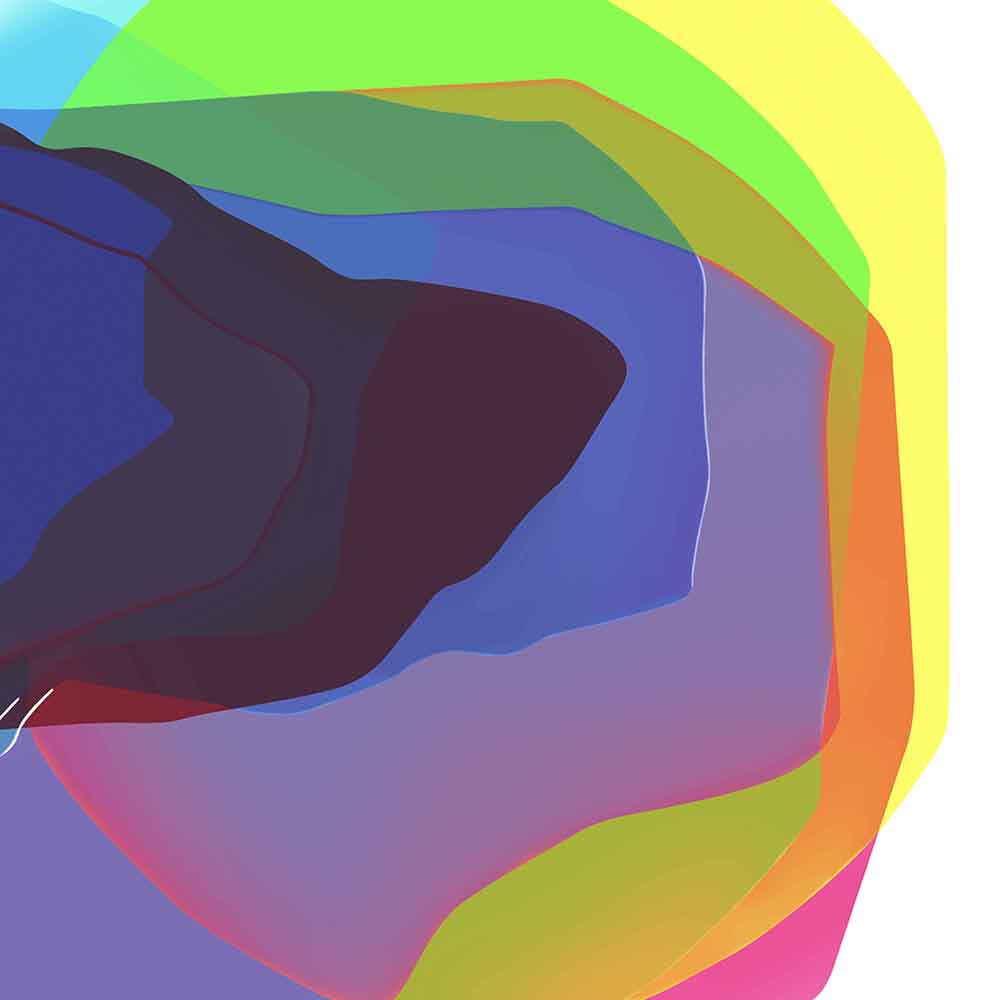 echoed layers(multicolor) ( zha 117 )