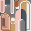Geometric Echoes(Multicolor) ( ZHA 128 )