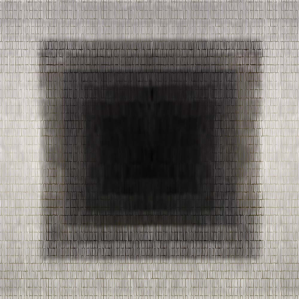 shadow grid(charcoal) ( zha 130 )